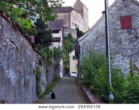 Sargans Castle Or Schloss Sargans - Canton Of St. Gallen, Switzerland