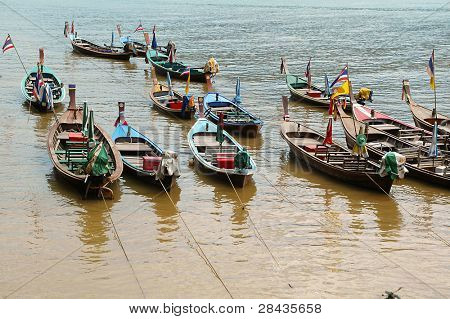 ในเรือในน้ำ