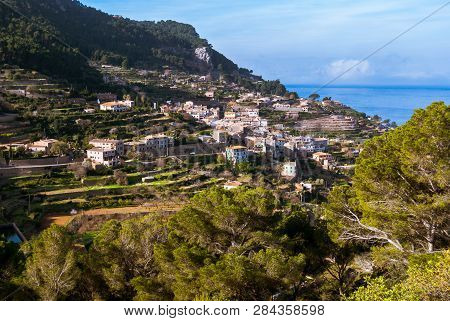 Estellencs Landscape, In Majorca, Balearic Islands, Spain