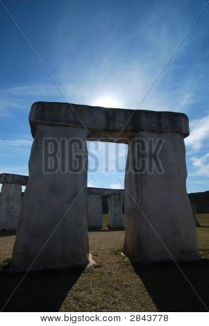 Stonehenge silhuet