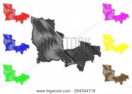 Lualaba Province (democratic Republic Of The Congo, Dr Congo, Drc, Congo-kinshasa) Map Vector Illust