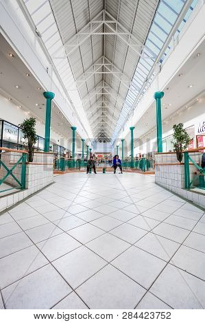 Inside Interior Of Alberton City Mall In Johannesburg
