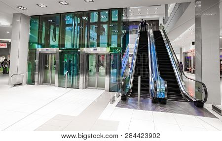 Inside Interior Of Alberton City Mall In Johannesburg