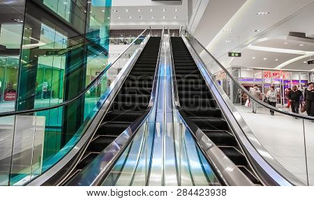 Inside Interior Of Alberton City Mall In Johannesburg
