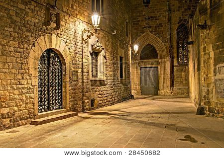 gotiske kvarter, Barcelona, Spanien