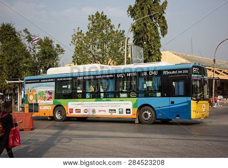 Blk Bus Of Rtc Or Chiangmai Smart Bus.