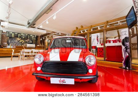 Inside Interior Of A Virgin Mobile  Store