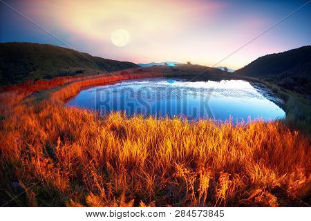 Magic Night Lake
