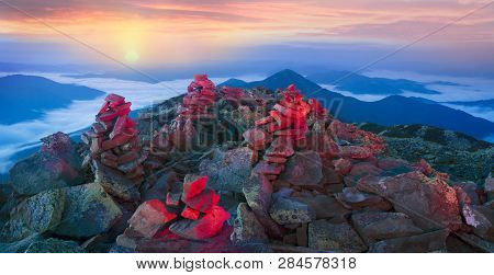 Night Misty Mountains