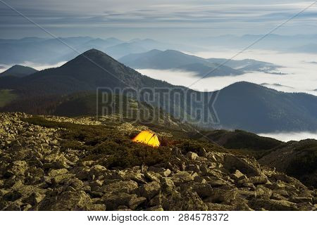 Night Misty Mountains
