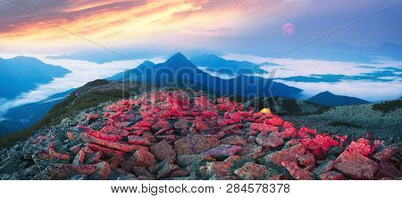 Night Misty Mountains