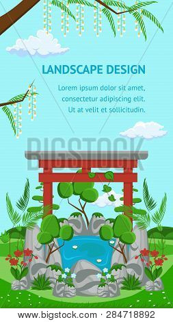 Landscape Design Flat Vector Photo Free Trial Bigstock
