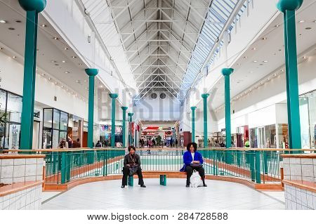 Inside Interior Of Alberton City Mall In Johannesburg