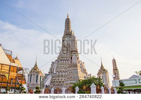 Wat Arun, Thailand   -  Wat Arun Or Commonly Referred To In The Language That The Measure Notified O