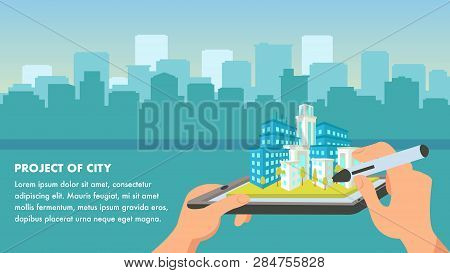 City Project Flat Vector Photo Free Trial Bigstock
