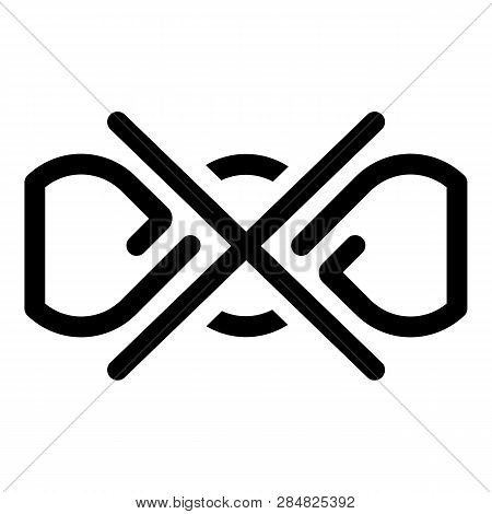 Do Not Wring Icon. Outline Do Not Wring Vector Icon For Web Design Isolated On White Background