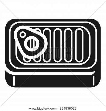 Aluminum Pate Can Icon. Simple Illustration Of Aluminum Pate Can Vector Icon For Web Design Isolated