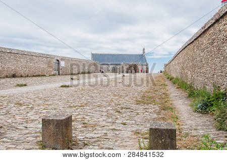 Saint-mathieu Lighthouse And Former Abbey At Pointe Saint-mathieu