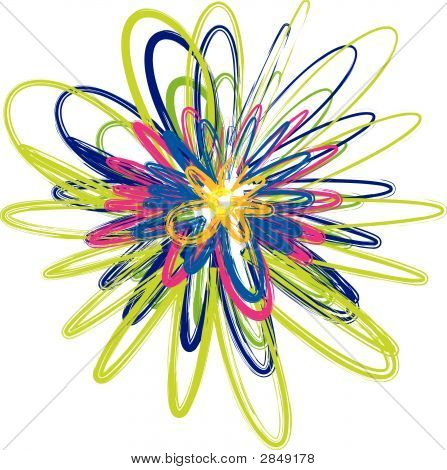 Abstraktní Flowers.Eps