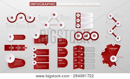 Infographic Elements Collection, Business Infographic Information Options