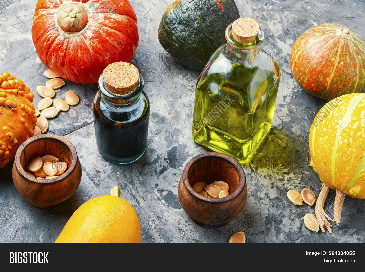 Pumpkin Seed Oil Image &amp; Photo (Free Trial) | Bigstock