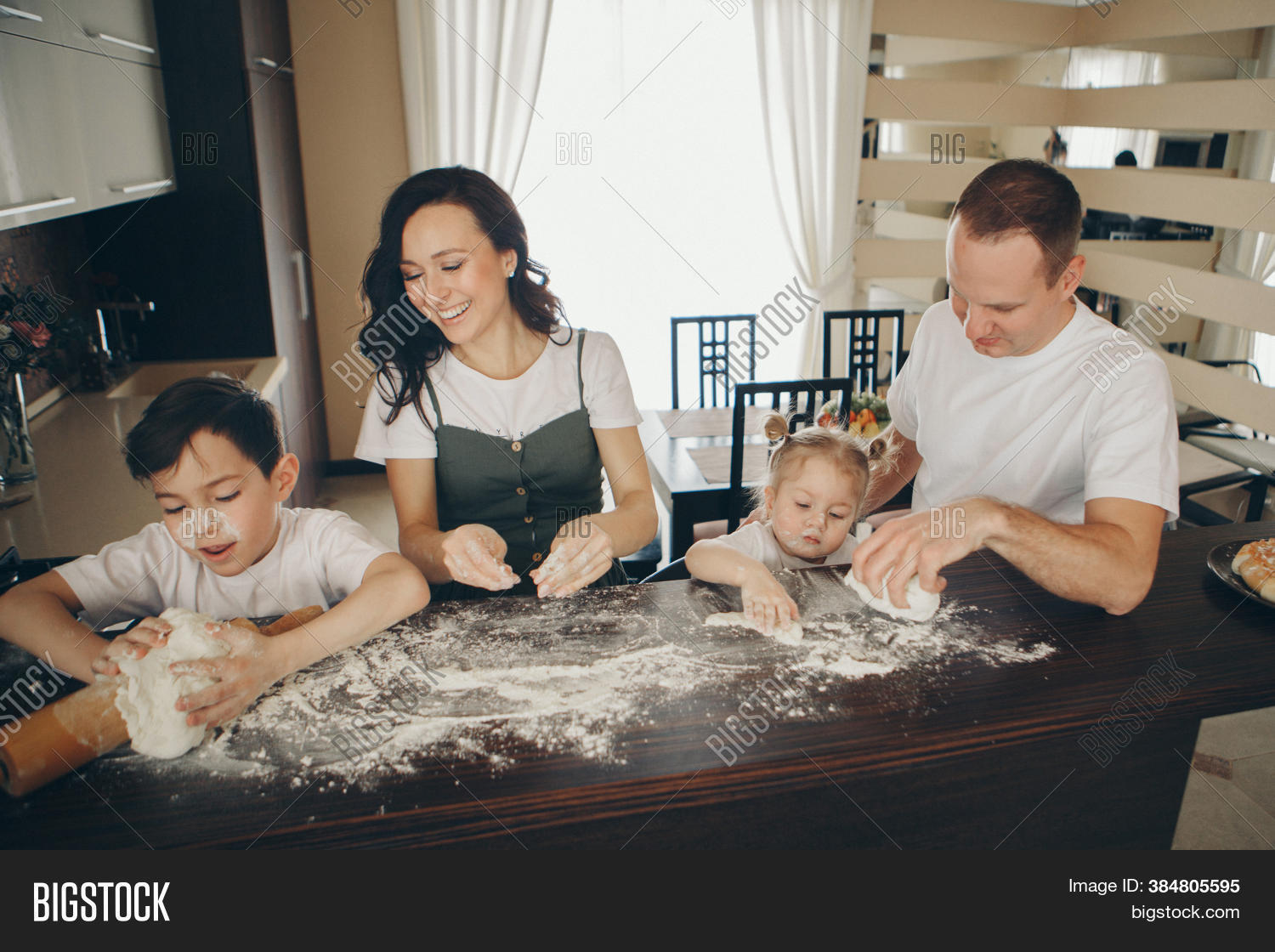 Family Makes Cakes. Image & Photo (Free Trial) Bigstock