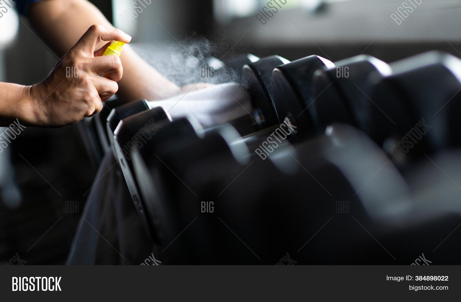 Fitness Staff Cleaning Image & Photo (Free Trial) Bigstock