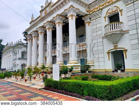 21 Aug 2020, Tangail, Bangladesh. Mohera Zamindar Bari. It Is A 19th-century Zamidari Residence In M