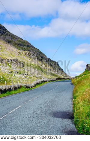 The Kirkstone Pass Road In The English Lake District,