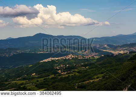 The Medieval Town Of Casoli In The Province Of Chieti