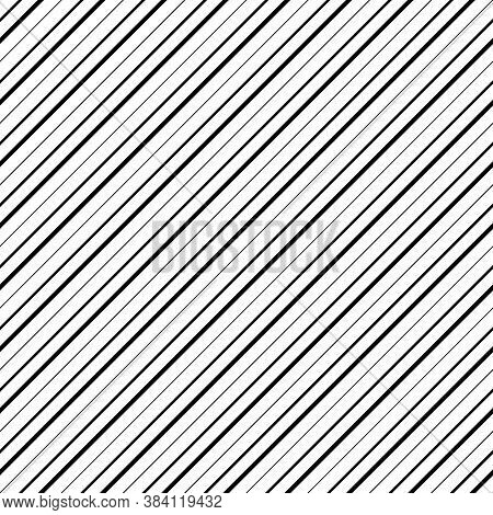 Diagonal Lines Abstract On White Background. Seamless Surface Pattern Design With Linear Ornament. A