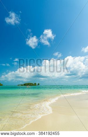 Chaweng beach on Koh Samui island in Thailand