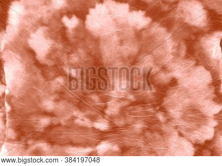 Art Cool Dress. Batik Multi Background. Color Print. Red Dyeing Pattern. Tye Dye Swirl Painting. Abs