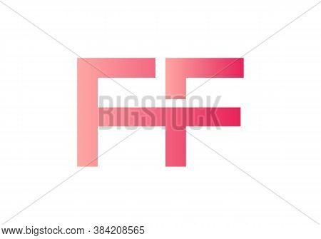 Ff Letter Linked Logo. Creative Letter Ff Modern Business Logo Vector Template. Ff Logo Design