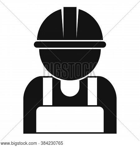 Tiler Man Icon. Simple Illustration Of Tiler Man Vector Icon For Web Design Isolated On White Backgr