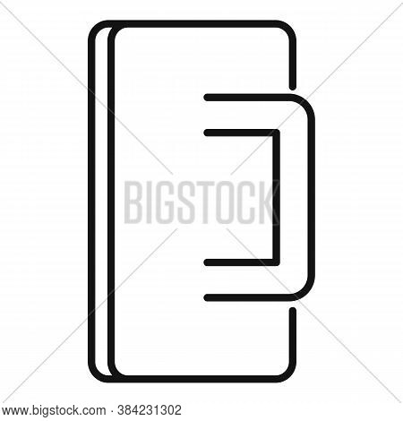Tiler Wall Trowel Icon. Outline Tiler Wall Trowel Vector Icon For Web Design Isolated On White Backg