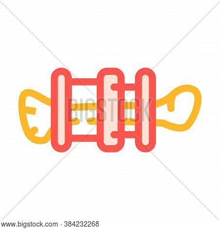 Ilizarov Apparatus Color Icon Vector Isolated Illustration