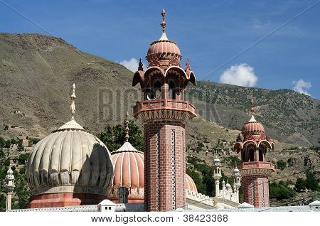 Minareti di una moschea di Chitral