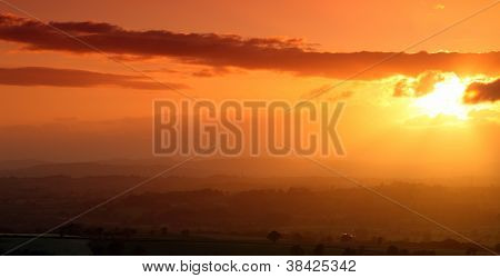 Sunet Over Honiton Moor