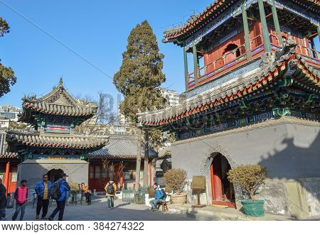 Niujie Mosque Built In 996 Is The Oldest Mosque In Beijing, China
