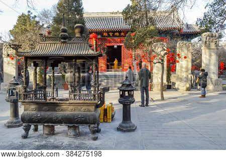 Fayuan Temple, Oldest Buddhist Temple In Beijing, China