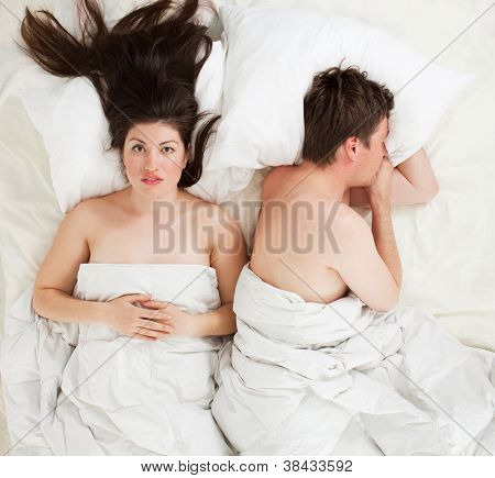 Couple In Bed