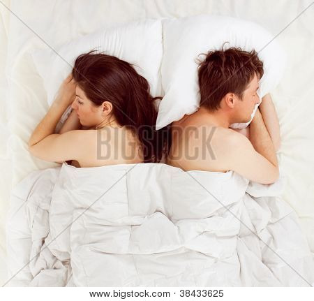 Couple In Bed