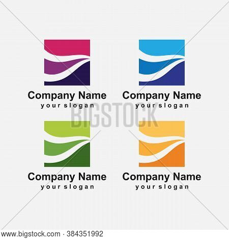 Accounting Logo Template Design Vector Icon Illustration