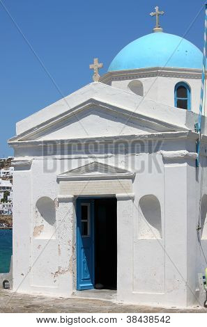 คริสตจักรของ Angios Nikolaos ในมายโคนอส