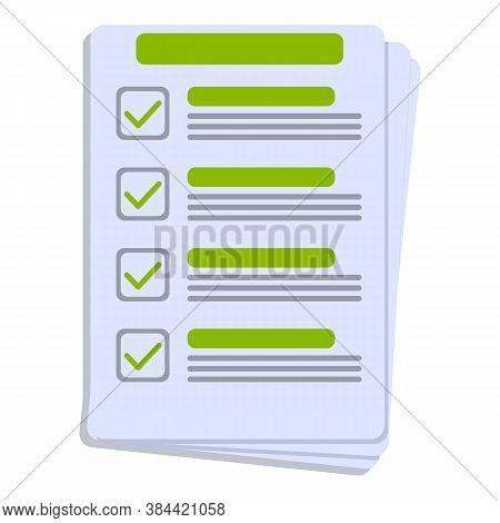 Certified Standard Icon. Cartoon Of Certified Standard Vector Icon For Web Design Isolated On White 