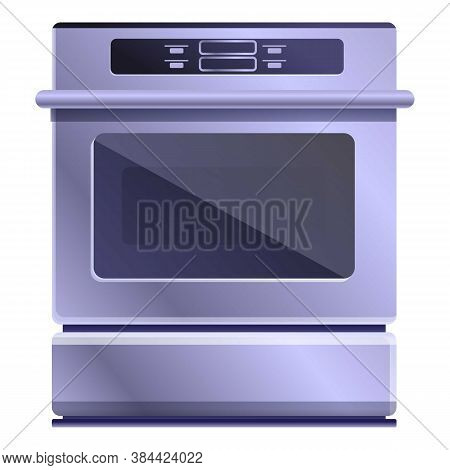 Smoker Convection Oven Icon. Cartoon Of Smoker Convection Oven Vector Icon For Web Design Isolated O