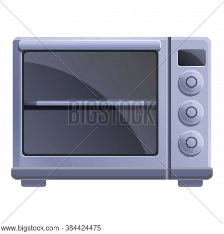 Temperature Convection Oven Icon. Cartoon Of Temperature Convection Oven Vector Icon For Web Design 