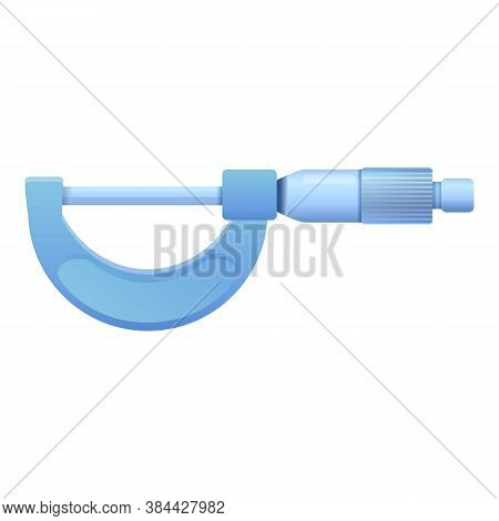 Craft Micrometer Icon. Cartoon Of Craft Micrometer Vector Icon For Web Design Isolated On White Back