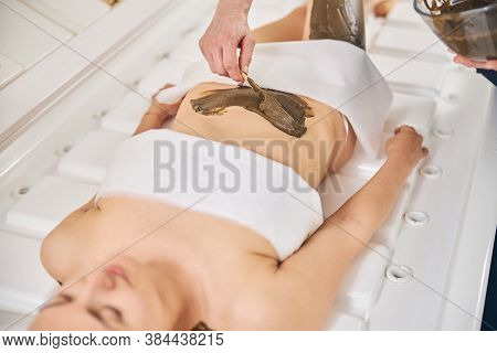 Anti-cellulite Natural Substance For Skin Treatment Procedure